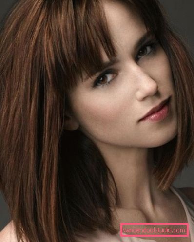 Tagli di capelli alla moda e alla moda fino ai capelli lunghi fino alla spalla 2019