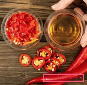 Maschera al peperoncino Popolare maschere per capelli al miele