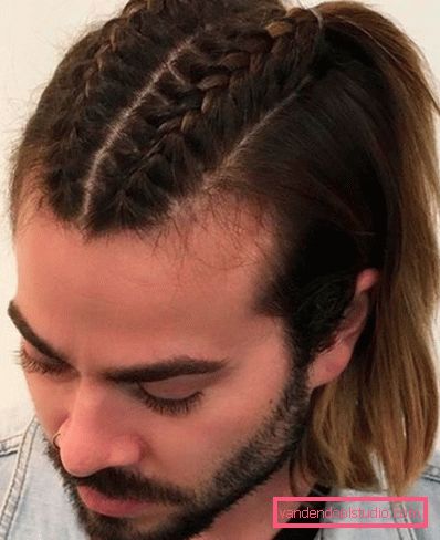 Acconciature maschili popolari per capelli lunghi 2019