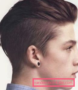 Tagli di capelli per ragazzi adolescenti con tempie rasate Tagli di capelli teen popolari per i ragazzi
