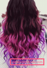 Tipi di colorazione dei capelli - ombre Tipi popolari di colorazione dei capelli