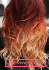 Tipi di colorazione dei capelli - ombre Tipi popolari di colorazione dei capelli