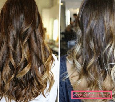 Tipi di colorazione dei capelli - balayazh Tipi popolari di colorazione dei capelli