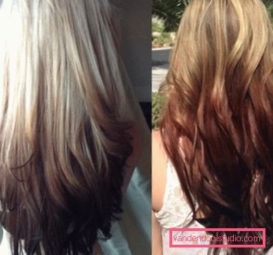 Tipi di colorazione dei capelli - ombre Tipi popolari di colorazione dei capelli
