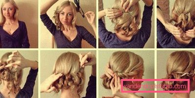 Acconciature casuali e festive per capelli lunghi fino alle spalle