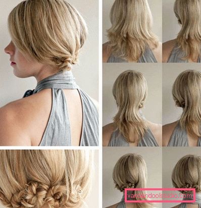 Acconciature casuali e festive per capelli lunghi fino alle spalle