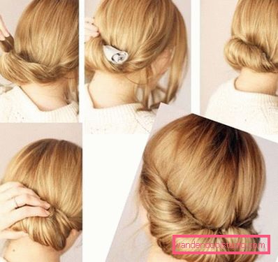 Acconciature casuali e festive per capelli lunghi fino alle spalle