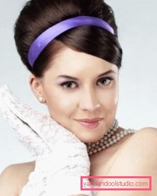 Acconciature alte per capelli lunghi e medi - babette Acconciature festive e casual per capelli lunghi e medi