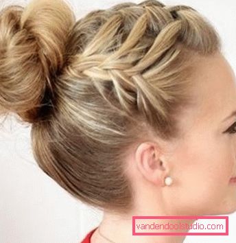 Alte acconciature per capelli lunghi e medi Acconciature festive e casual per capelli lunghi e medi