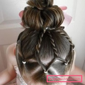 Capelli alti festivi per ragazze Acconciature festive e casual per capelli lunghi e medi