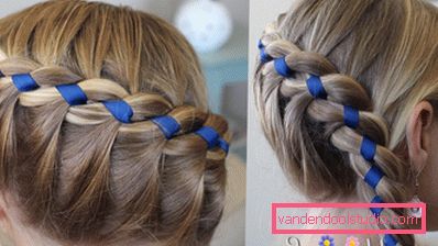 Treccia francese Acconciatura treccia francese - come intrecciare se stessa