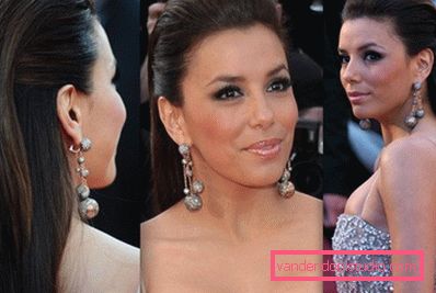 Eva Longoria con l'acconciatura di Malvink Eva Longoria con l'acconciatura di Malvink