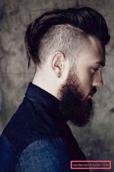 Acconciatura Mohawk Acconciatura Mogawk - taglio di capelli creativo maschile e femminile