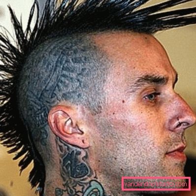 Acconciatura Mohawk Acconciatura Mogawk - taglio di capelli creativo maschile e femminile