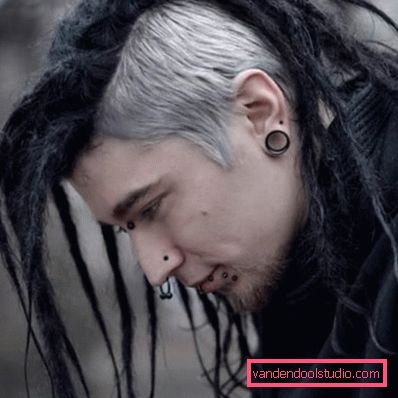 Acconciatura Mohawk Acconciatura Mogawk - taglio di capelli creativo maschile e femminile