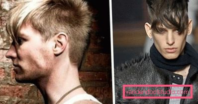 Acconciatura Mohawk Acconciatura Mogawk - taglio di capelli creativo maschile e femminile