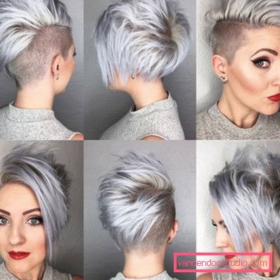 Acconciatura Mohawk Acconciatura Mogawk - taglio di capelli creativo maschile e femminile