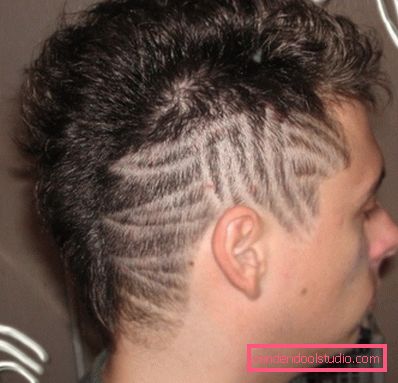 Acconciatura Mohawk Acconciatura Mogawk - taglio di capelli creativo maschile e femminile