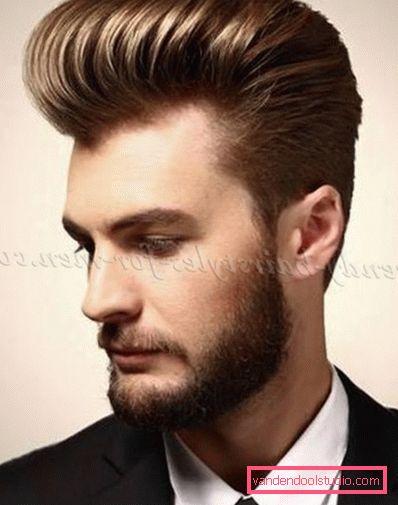 acconciatura pompadour Acconciatura Pompadour - opzioni inaspettate per uomini e donne