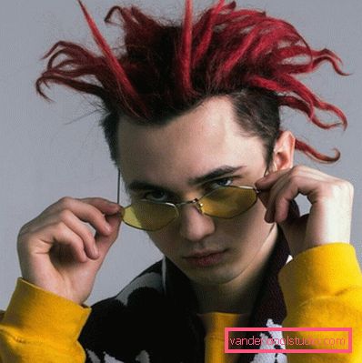 Acconciatura Andata Fludd La pettinatura di Rapper Gone Fludd - foto