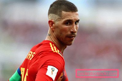 Taglio di capelli Sergio Ramos 2018 - un nuovo taglio di capelli per un calciatore ai Mondiali
