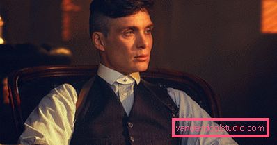 Acconciatura di Thomas Shelby della serie