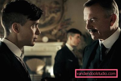 Acconciatura di Thomas Shelby della serie