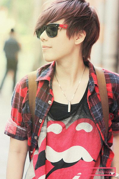 Tomboy Hair Style - Tomboy Short Hair Style