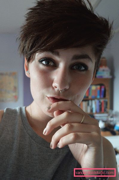 Tomboy Hair Style - Tomboy Short Hair Style