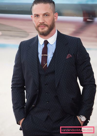 Attore di acconciature Tom Hardy - tagli di capelli fotografici