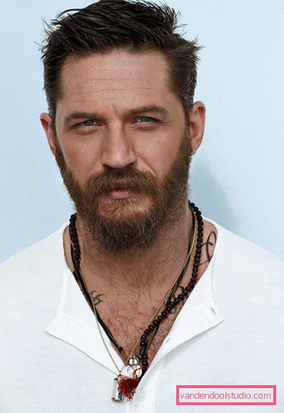 Attore di acconciature Tom Hardy - tagli di capelli fotografici
