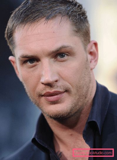 Attore di acconciature Tom Hardy - tagli di capelli fotografici