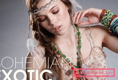ragazza con un taglio di capelli Boho Shic ragazza con un taglio di capelli Boho Shic