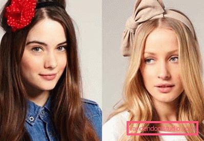 ragazze con accessori in testa ragazze con accessori in testa