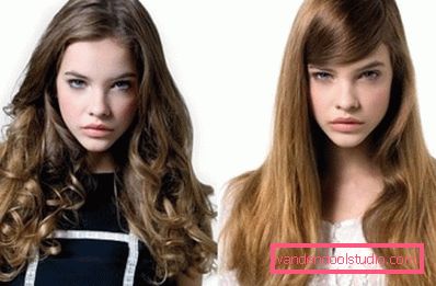 capelli lisci e riccioli capelli lisci e riccioli