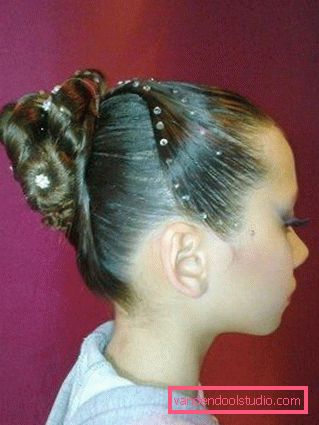 Acconciature per il ballo da sala per ragazze e ragazzi - foto