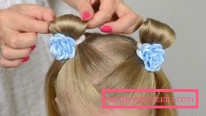 Acconciature per ragazze in giardino in 5 minuti
