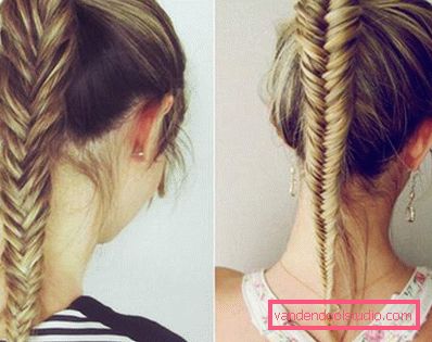 Acconciature per ragazze a scuola - semplice