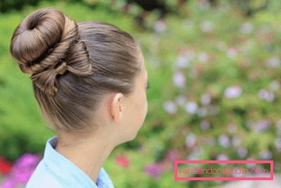 Acconciature per ragazze a scuola - semplice