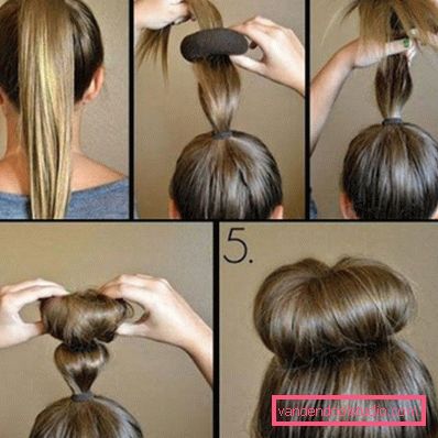 Acconciature per ragazze a scuola - semplice