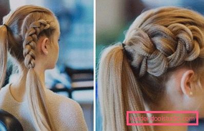 Acconciature per ragazze a scuola - semplice