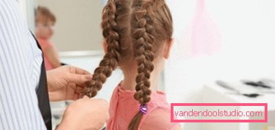 Acconciature per ragazze a scuola - semplice