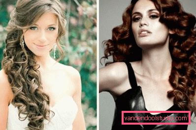 opzioni di styling dei capelli mossi