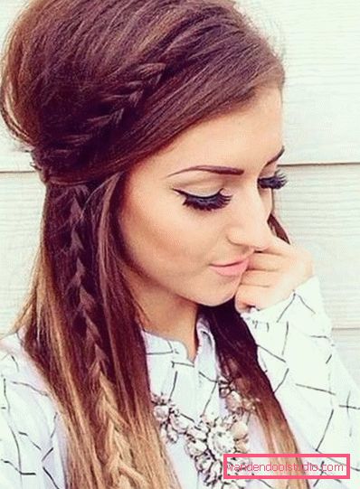 Acconciature per capelli fini con corrugazione Acconciature per capelli fini decoreranno qualsiasi lunghezza