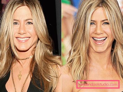 Acconciatura Jennifer Aniston Acconciature Jennifer Aniston - immagini eleganti di una stella