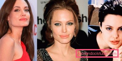 tre immagini di jolie tre immagini di jolie