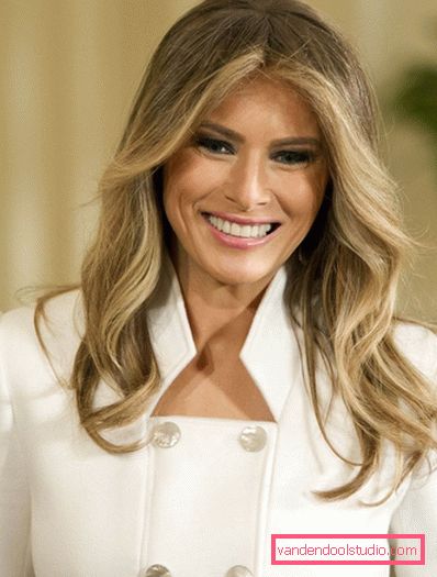 Acconciatura di Melania Trump Acconciature di Melania Trump - foto