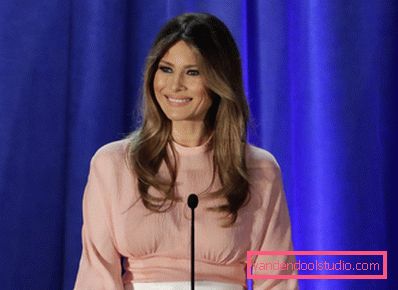 Acconciature di Melania Trump - foto