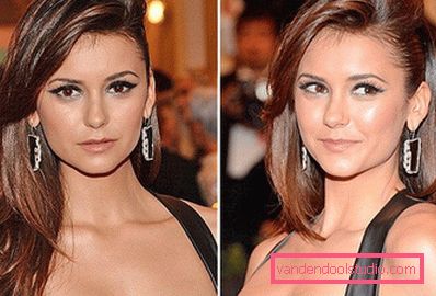 capelli al lato della stella di The Vampire Diaries La star di Vampire Diaries