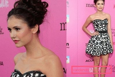 Acconciatura greca Nina Dobrev Acconciatura greca Nina Dobrev